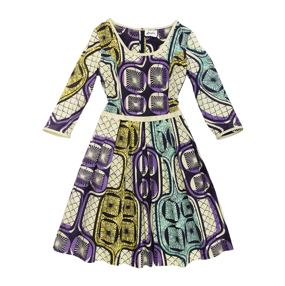time4africa - Dress with Pleated Skirt time4africa - Dress with Pleated Skirt