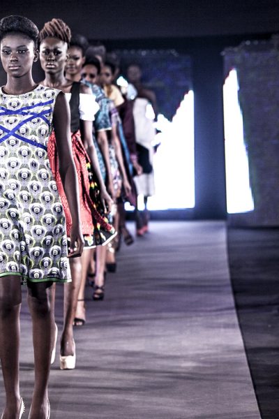 time4africa zum Abschluss des Catwalk © Sharon Lomanno